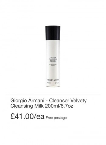 Velvety Cleansing Milk 200ml