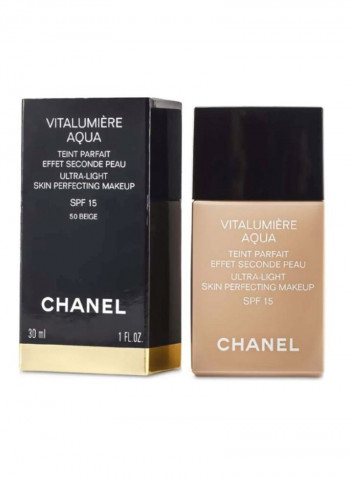 Vitalumiere Aqua Ultra Light Skin Perfecting Makeup SPF 15 50 Beige
