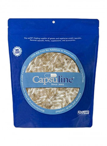 Empty Gelatin Capsules - 10000 Count