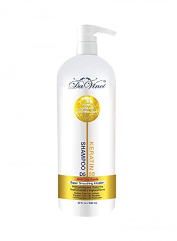 Keratin D5 Hair Shampoo 32أوقية