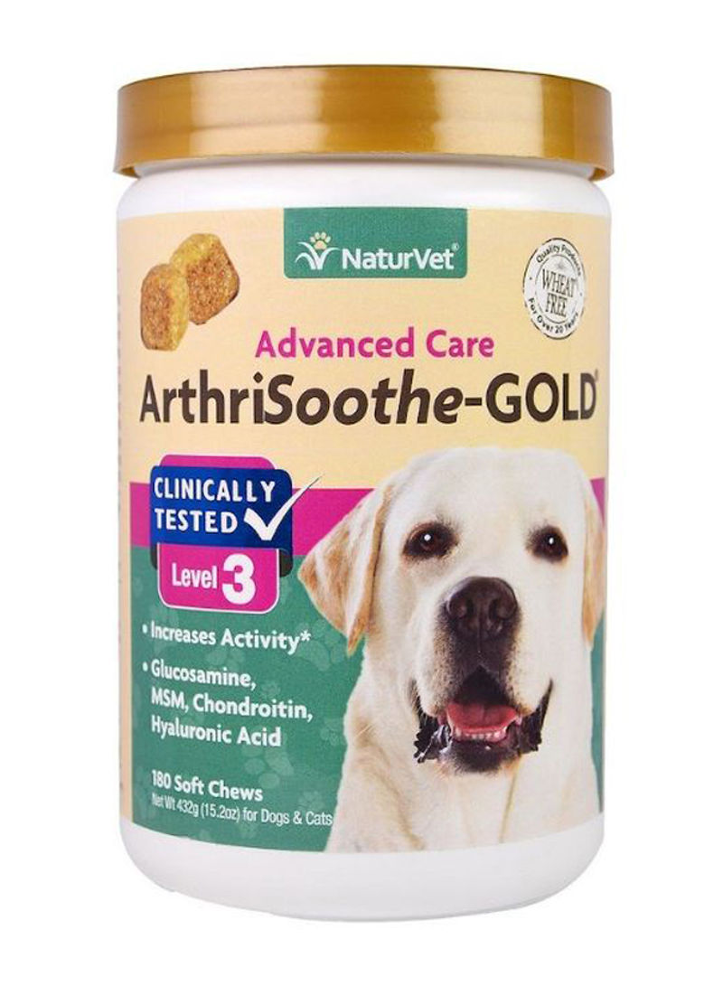 ArthriSoothe-GOLD Advanced Care Level 3 - 180 Chews 15.2ounce