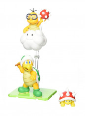 Bandai S.H. Super Mario Action Figure Set 3 x 2 x 6inch