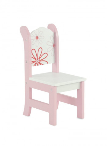 Floral Table And Chair