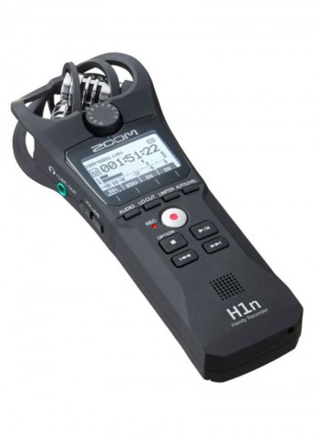 H1N Portable Digital Audio Recorder H-1n/220GE Black/Grey