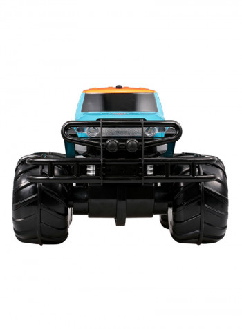 YED1601 1/10 2.4Ghz 4WD Big Wheel Off-road Amphibious Vehicle Cross Country Car Land and Water Toys 44x29x23centimeter