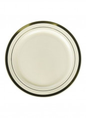 120-Piece Plastic Party Plates
