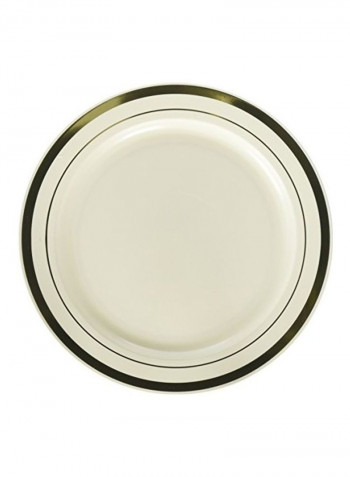 120-Piece Plastic Party Plates