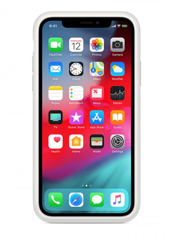 Smart Battery Snap Case For Apple iPhone XS White