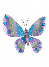 Decorative Wall Butterfly Blue/Purple