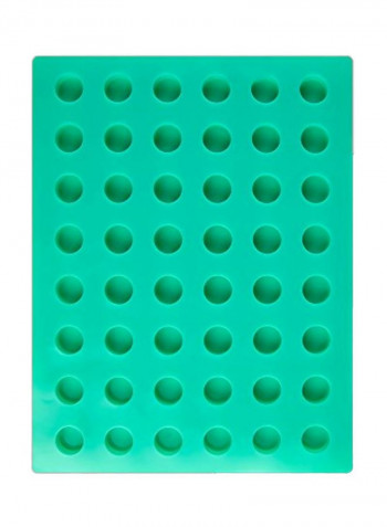 Mini Cylinder Shaped Mould Green 15x11.5x0.6inch