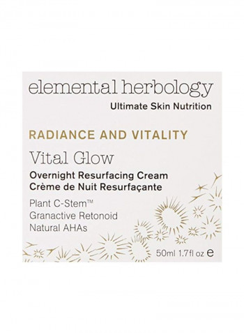 Vital Glow Overnight Resurfacing Cream 1.7ounce