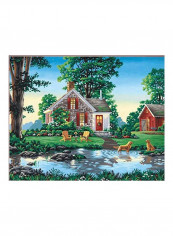 Dogs And Summer Cottage Paint Kit Multicolour reviews Dogs And Summer Cottage Paint Kit Multicolour