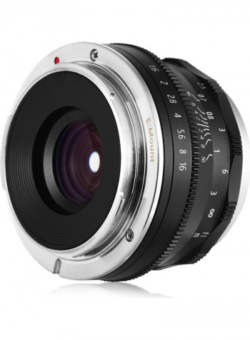 E-mount Multilayer Film Coating Mirrorless Camera Lens Black/White