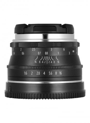 E-mount Multilayer Film Coating Mirrorless Camera Lens Black/White