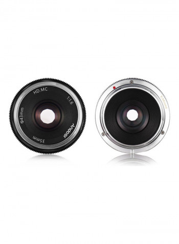 E-mount Multilayer Film Coating Mirrorless Camera Lens Black/White