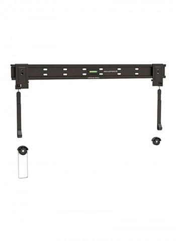 Fixed TV Wall Mount Bracket Black