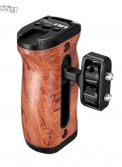 Wooden Threaded Handle for Camera Cage Brown reviews Wooden Threaded Handle for Camera Cage Brown