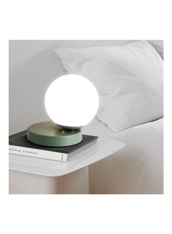 Modern Minimalist Multi-function Mini Table Lamp Green/White 19x19x22cm