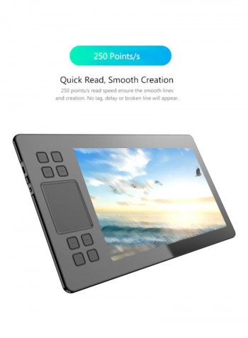 Digital Graphic Tablet Black