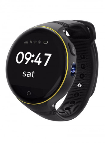 S668 Bluetooth Smartwatch Black/Lime Green