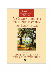 A Companion To The Philosophy Of Language Paperback