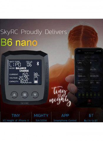 B6 Nano Smart Balance Charger 76x85x37centimeter
