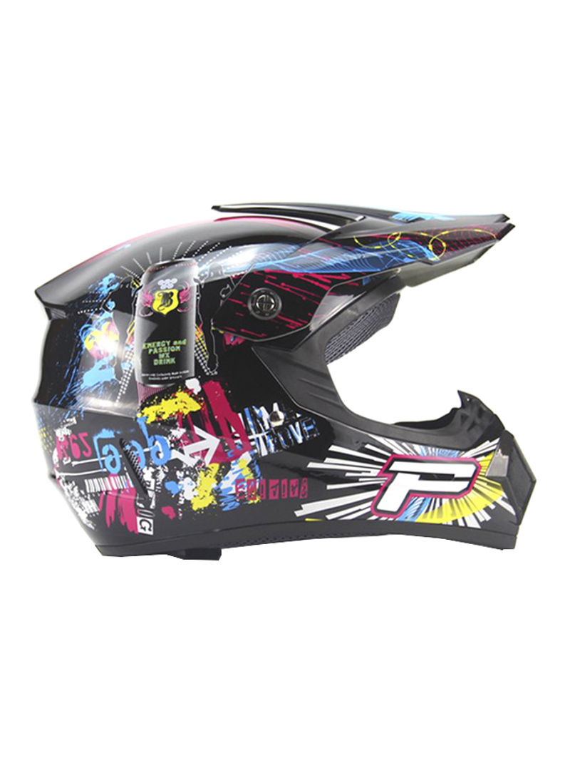 3-Piece Full Face Racing Motorcycle Helmet