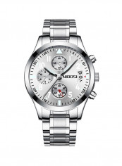 Men's Stainless Steel Quartz Analog Watch NNSB03708833