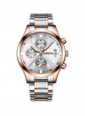 Men's Stainless Steel Quartz Analog Watch NNSB03708835