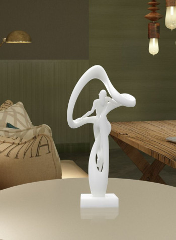 3D Design Printed Sculpture White 685g