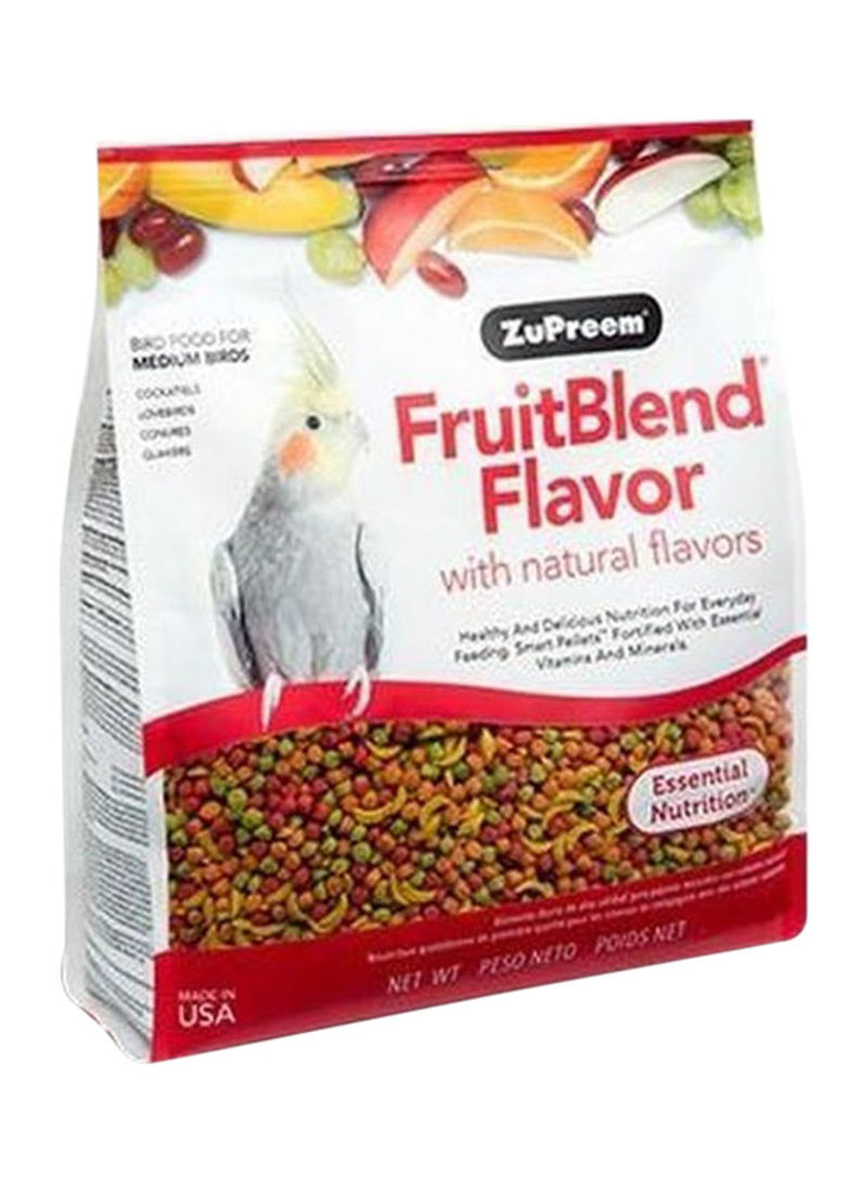 Fruitblend Flavor For Medium Bird Multicolour 7.9kg