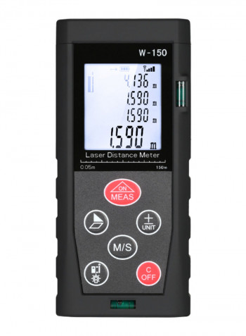 Mini Handheld Digital Laser Distance Meter Black