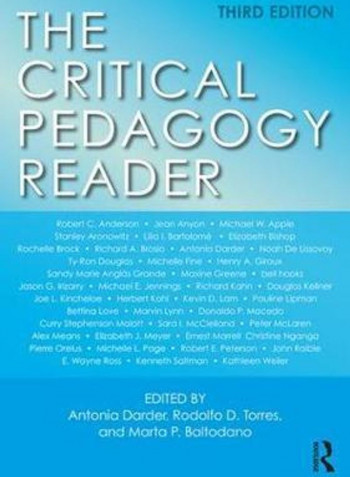 The Critical Pedagogy Reader Paperback English