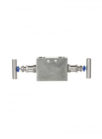 3-Manifold Valve Silver/Blue