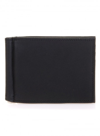Money Clip Card Case Black Grey