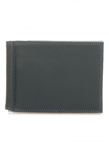 Money Clip Card Case Smokey Grey
