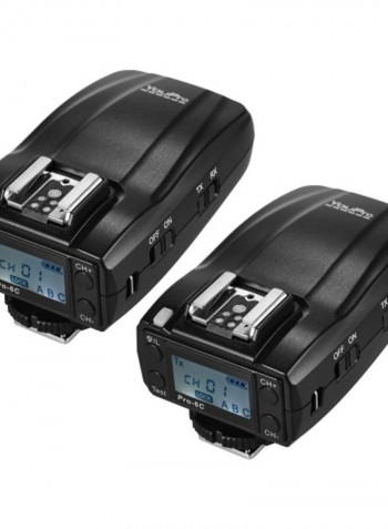 Wireless Flash Trigger For Canon EOS Rebel DSLR Black