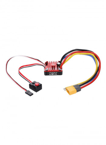 Electric Speed Controller With Programming Card For 1/8 1/10 RC Crawler Car 13.3x5.5x9cm
