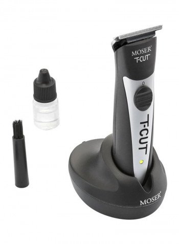 T-Cut Professional Cordless Trimmer Black/Silver