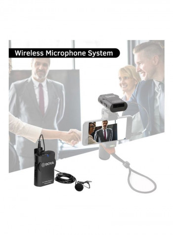 BY-WM4 Mark II Wireless Microphone LU-D6970 Black
