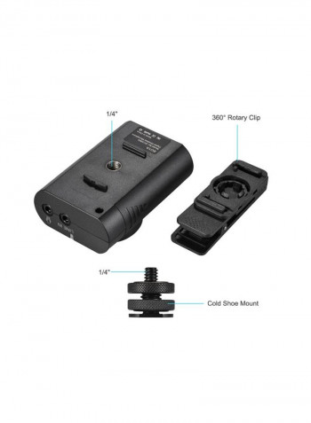 BY-WM4 Mark II Wireless Microphone LU-D6970 Black