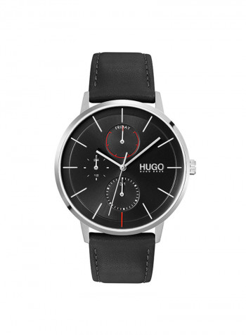 Men's Leather Analog Wrist Watch 1530169