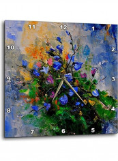 Decorative Printed Wall Clock Multicolour 13x13inch