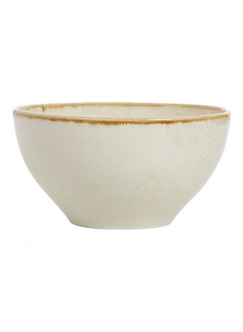Porcelain Soup Bowl Beige 1ml