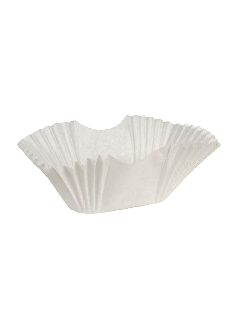 250-Piece Fluted Burger Cup White