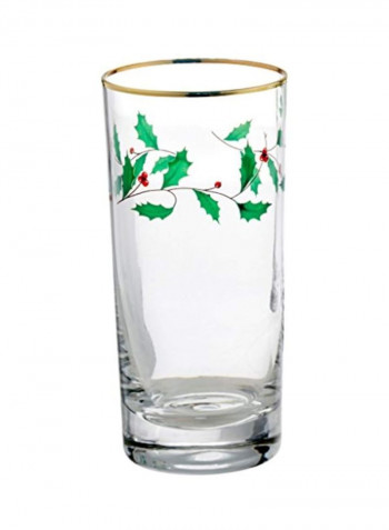 4-Piece Highball Glass Set Clear