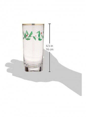 4-Piece Highball Glass Set Clear