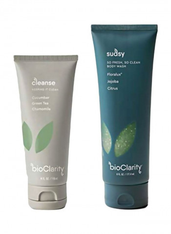 Cleanse And Sudsy Body Wash Set