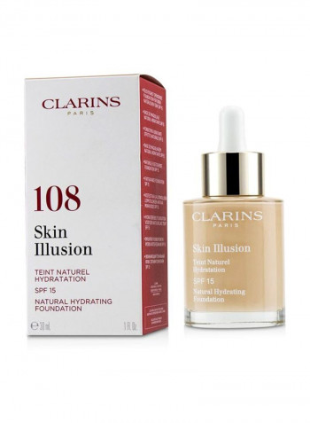 Skin Illusion Liquid Foundation SPF15 108 Sand