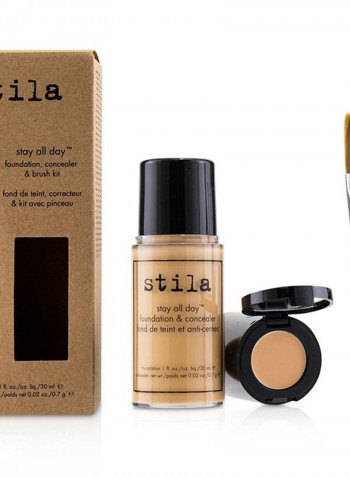 3-Piece Stay All Day Foundation Set 6 Tone